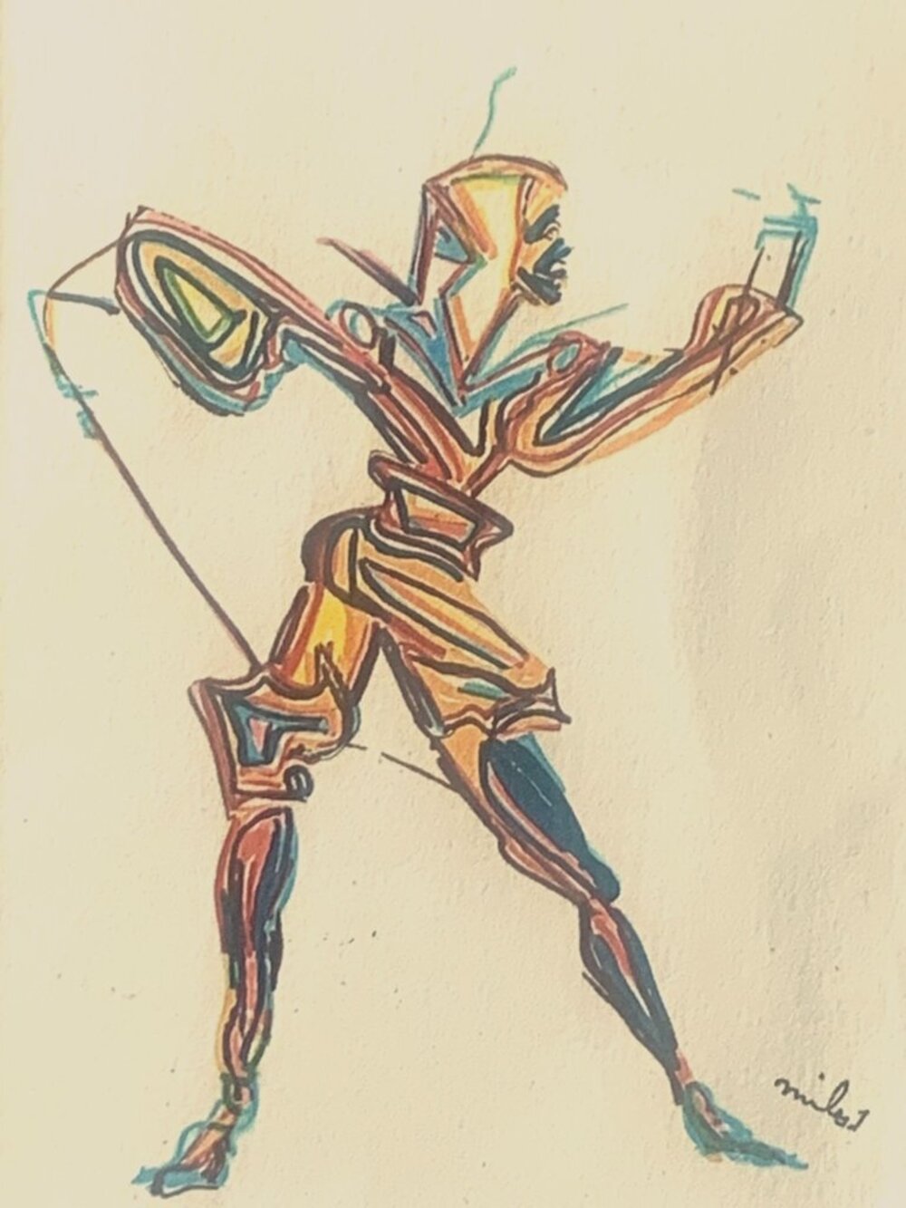Miles Davis - 1985 Don Quixote SIGNED + LOA